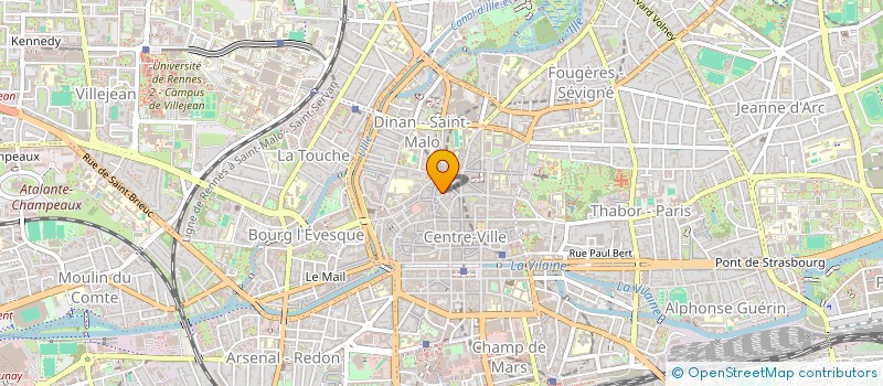 localisation de l'entreprise SCI LOCUNEHEN  RENNES