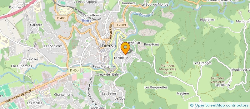 localisation de l'entreprise SCI   LODA  DORAT