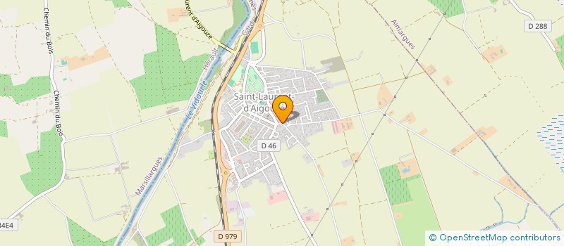 localisation de l'entreprise SCI LODAJA  SAINT-LAURENT-D'AIGOUZE