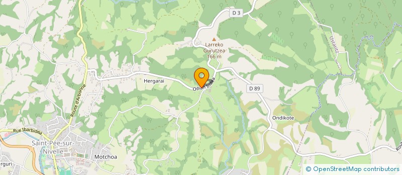 localisation de l'entreprise SCI LODALANI  SAINT-PEE-SUR-NIVELLE