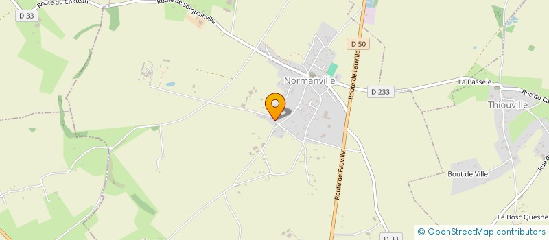 localisation de l'entreprise SCI LODAMATO  NORMANVILLE