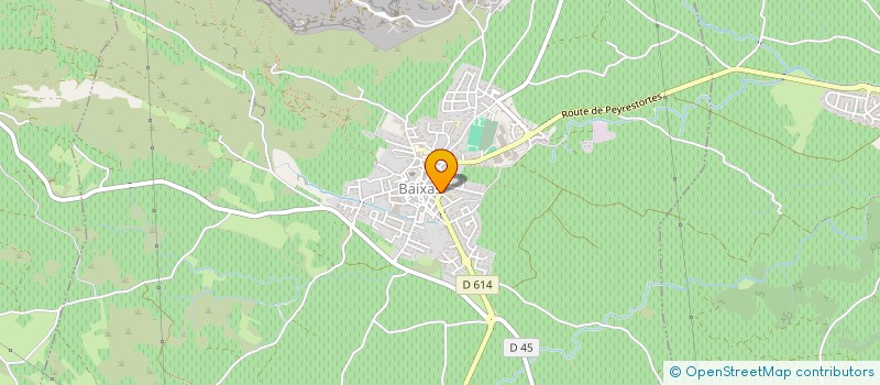 localisation de l'entreprise SCI LODAX  BAIXAS