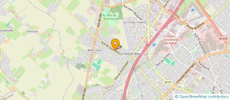 localisation de l'entreprise SCI LODE à RONCQ