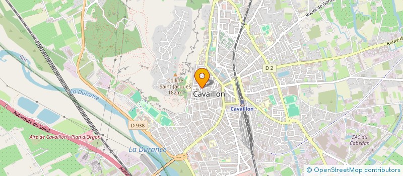 localisation de l'entreprise SCI LODENES  CAVAILLON