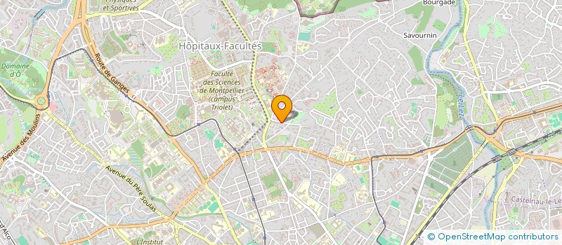 localisation de l'entreprise SCI LODEVA à MONTPELLIER