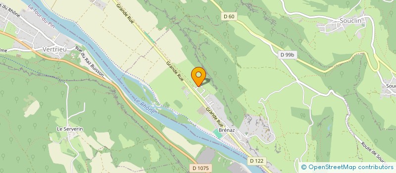 localisation de l'entreprise SCI LODGES  SAULT-BRENAZ