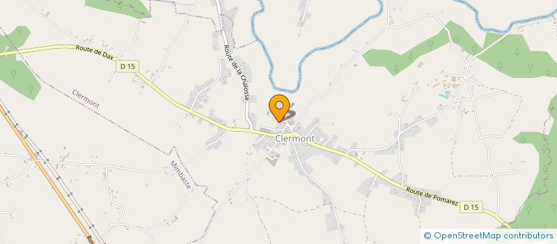 localisation de l'entreprise SCI LODRINE  CLERMONT