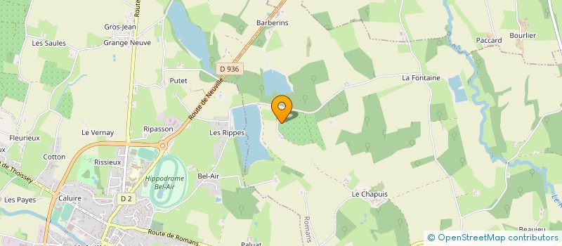 localisation de l'entreprise SCI LODURAN  ROMANS