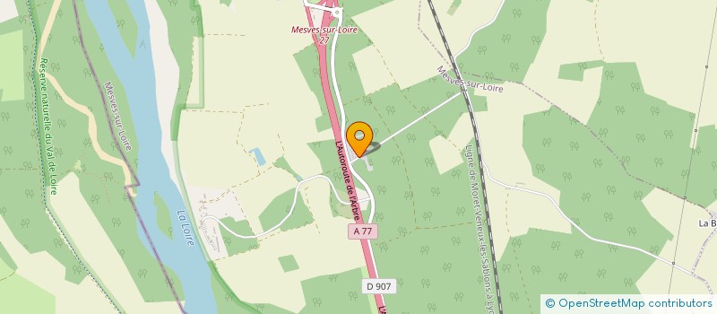 localisation de l'entreprise SCI LOE à MESVES SUR LOIRE