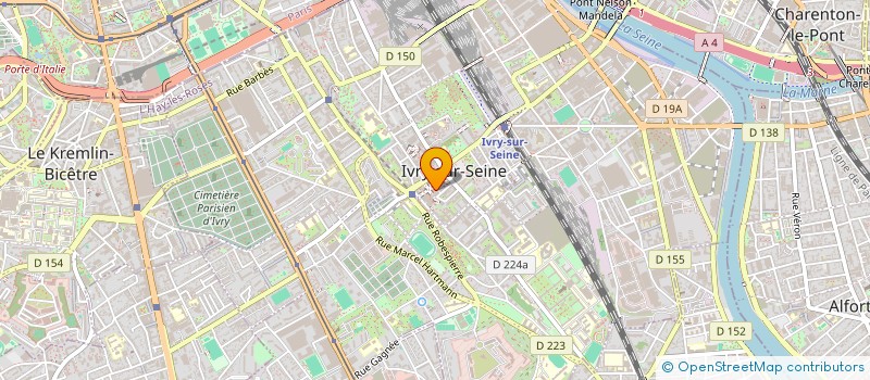 localisation de l'entreprise SCI LOEB à IVRY-SUR-SEINE