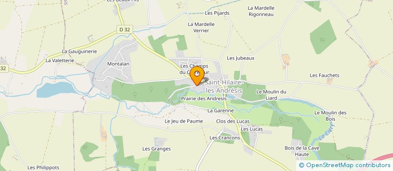 localisation de l'entreprise SCI LOECAMAR à SAINT-HILAIRE-LES-ANDRESIS