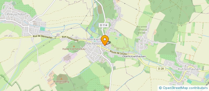 localisation de l'entreprise SCI LOELINE  MERKWILLER PECHELBRONN