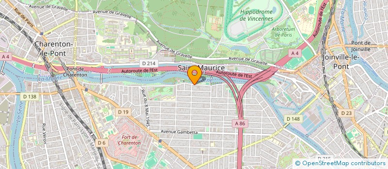 localisation de l'entreprise SCI LOETITIA à MAISONS-ALFORT