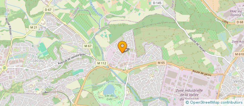 localisation de l'entreprise SCI LOEVEN  LE CRES