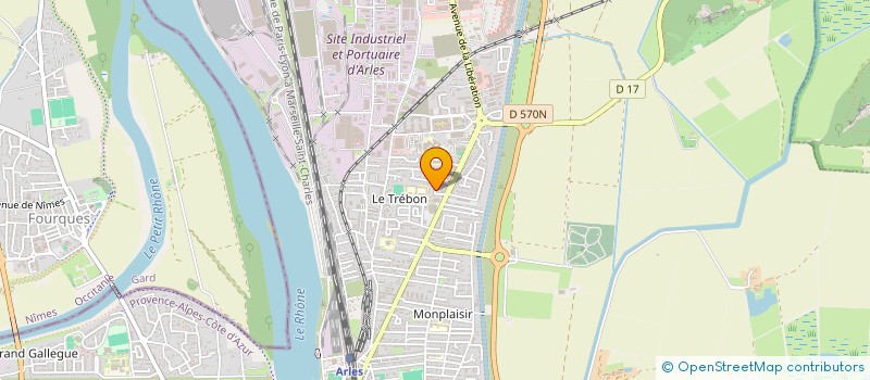 localisation de l'entreprise SCI LOFLO à ARLES