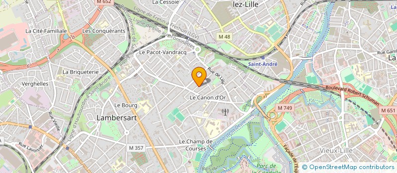 localisation de l'entreprise SCI LOFT 32 à LAMBERSART