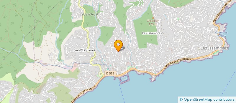 localisation de l'entreprise SCI LOFT à ROQUEBRUNE-SUR-ARGENS