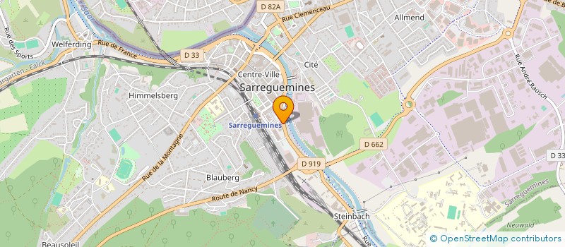 localisation de l'entreprise SCI LOGAJALE à SARREGUEMINES