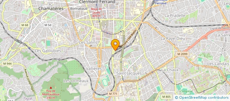 localisation de l'entreprise SCI LOGAN IMMO  CLERMONT-FERRAND