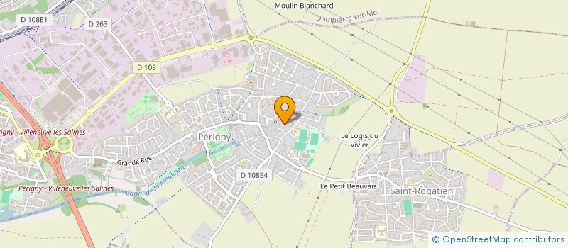 localisation de l'entreprise SCI LOGARAIS  PERIGNY