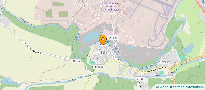 localisation de l'entreprise SCI LOGE 4 à MOESLAINS