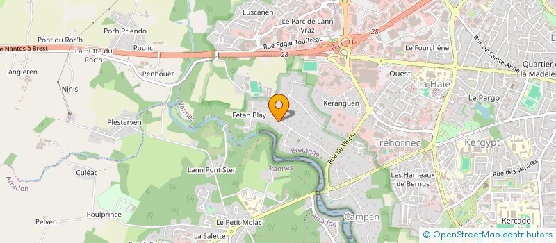 localisation de l'entreprise SCI LOGE CHARLOTTE  VANNES