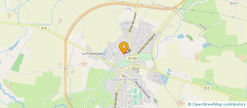 localisation de l'entreprise SCI LOGEAIS MERAL  MERAL