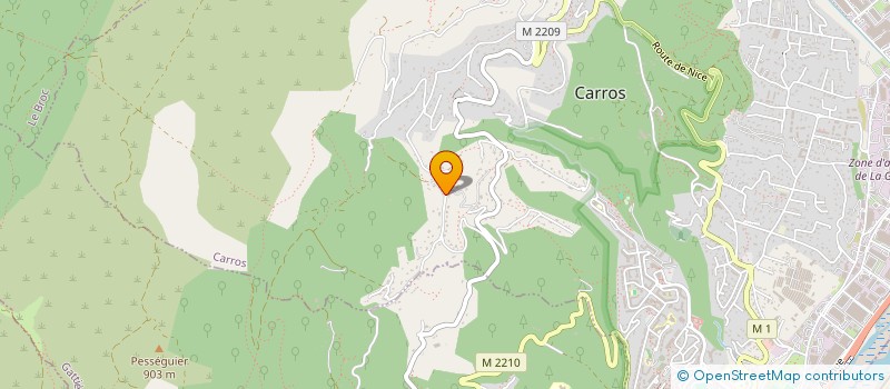 localisation de l'entreprise SCI LOGEMAR à CARROS