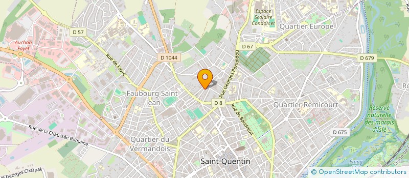 localisation de l'entreprise SCI LOGEMENT FRANCAIS à SAINT-QUENTIN