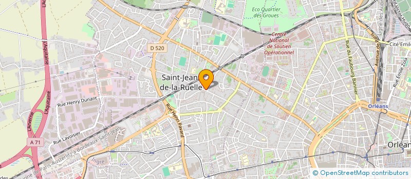 localisation de l'entreprise SCI LOGER M  SAINT-JEAN-DE-LA-RUELLE