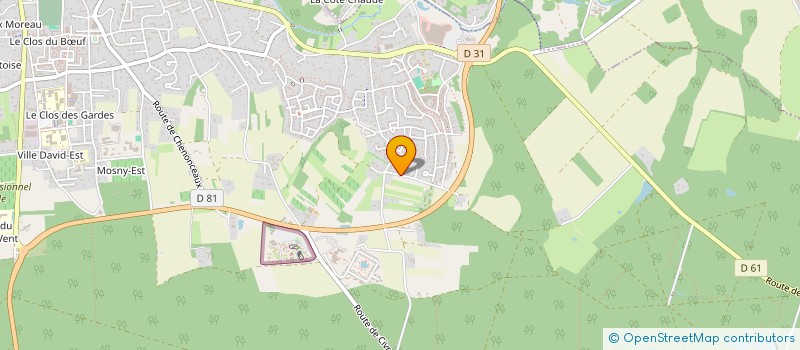 localisation de l'entreprise SCI LOGGIA  AMBOISE