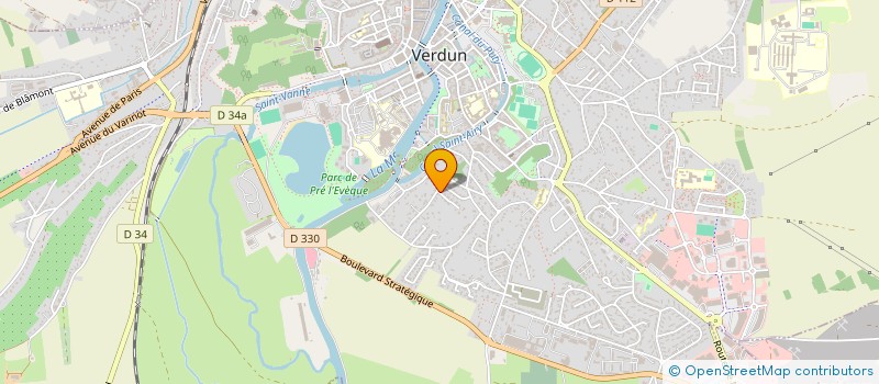 localisation de l'entreprise SCI LOGGOUET à VERDUN