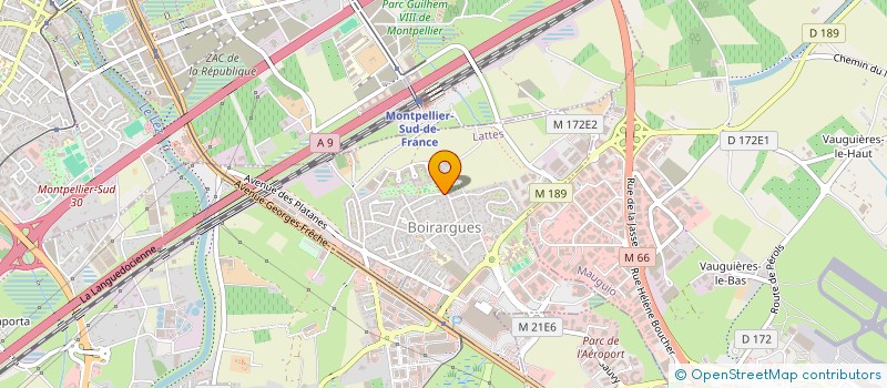 localisation de l'entreprise SCI LOGI INVEST à LATTES