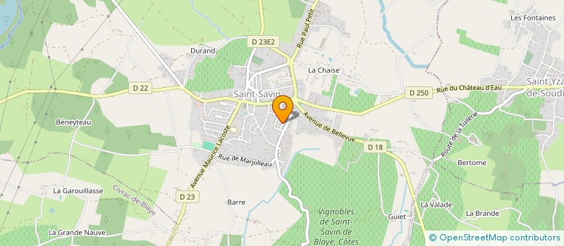 localisation de l'entreprise SCI LOGI MAYS à SAINT-SAVIN