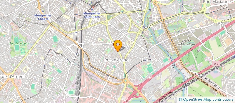 localisation de l'entreprise SCI LOGI PLUS à MONTPELLIER