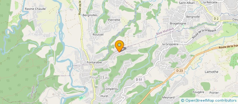 localisation de l'entreprise SCI LOGICAL ONE à PETIT-BOURG