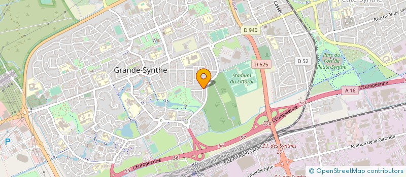 localisation de l'entreprise SCI LOGIFRANCE  GRANDE-SYNTHE