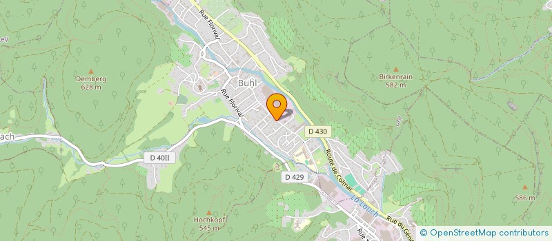 localisation de l'entreprise SCI LOGILOC  BUHL