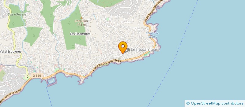 localisation de l'entreprise SCI LOGIM à ROQUEBRUNE-SUR-ARGENS