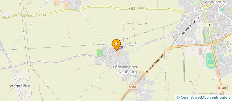 localisation de l'entreprise SCI LOGIM  EPREVILLE-PRES-LE-NEUBOURG