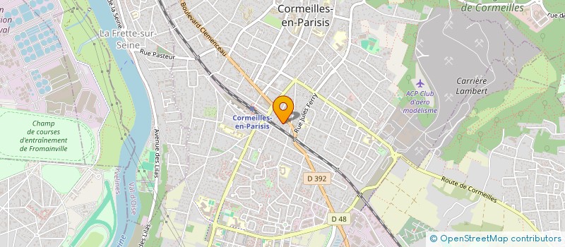 localisation de l'entreprise SCI LOGIMA à CORMEILLES-EN-PARISIS