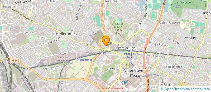 localisation de l'entreprise SCI LOGIMOL à LILLE