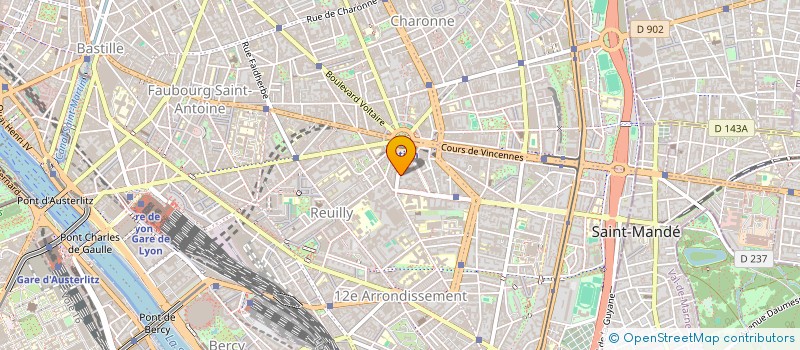 localisation de l'entreprise SCI LOGIS 36  PARIS