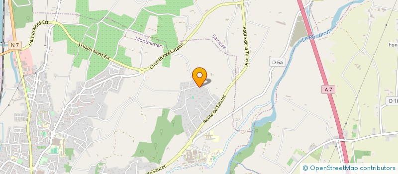 localisation de l'entreprise SCI LOGIS CLAIR à MONTELIMAR