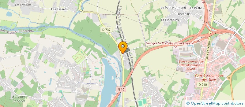 localisation de l'entreprise SCI LOGIS DE CHALONNE  GOND-PONTOUVRE