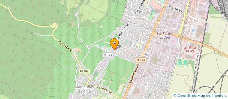 localisation de l'entreprise SCI LOGIS DE FAVERNEY à MARSANNAY-LA-COTE