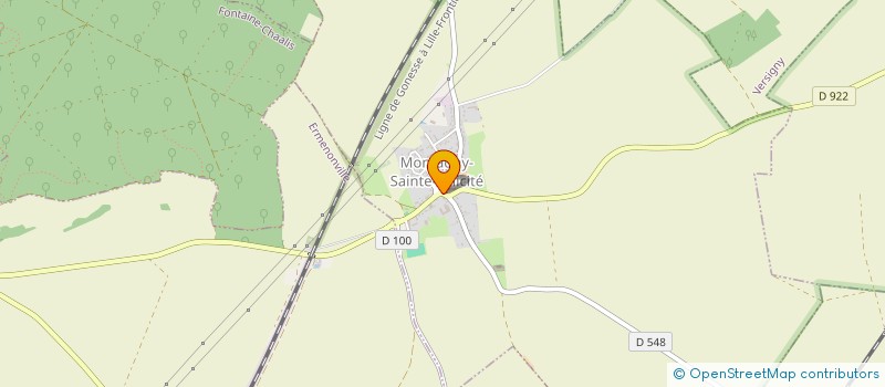 localisation de l'entreprise SCI LOGIS DU FORT  MONTAGNY-SAINTE-FELICITE