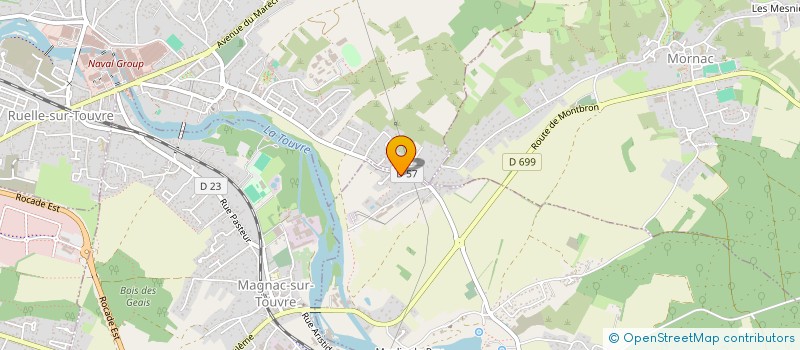 localisation de l'entreprise SCI LOGIS ET PATRIMOINE  TOUVRE