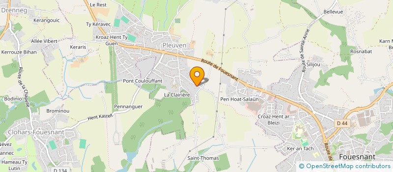 localisation de l'entreprise SCI LOGIS MARIN  PLEUVEN