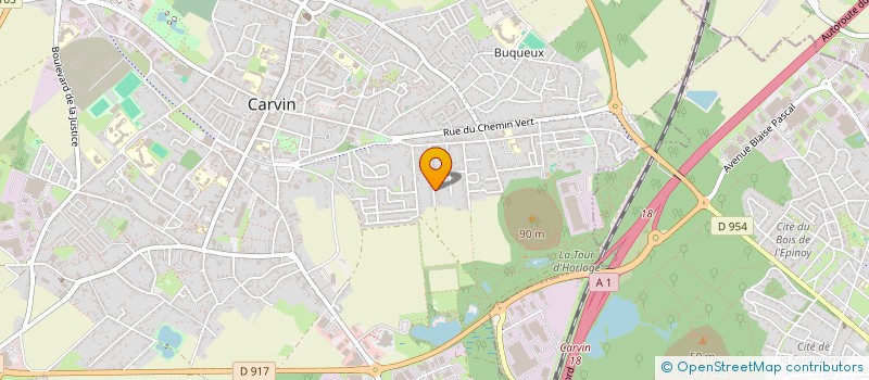 localisation de l'entreprise SCI LOGIS NORD  CARVIN